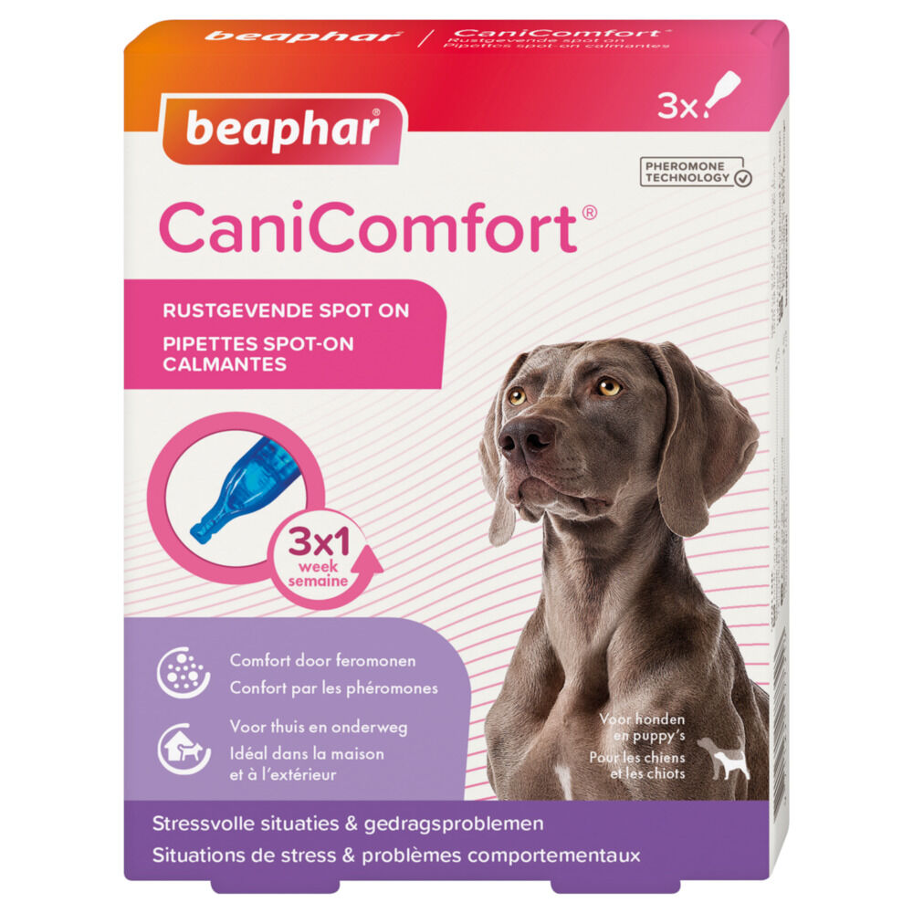 Beaphar CaniComfort Spot-On - Anti Stress - Pipetten
