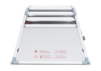 4Pets Pro 2 -  Autobench Hond - chroom - 66x54.5x93.5 cm - L