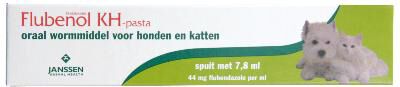 Flubenol Pasta - Ontwormingsmiddel hond en kat - 7.8 Milliliter