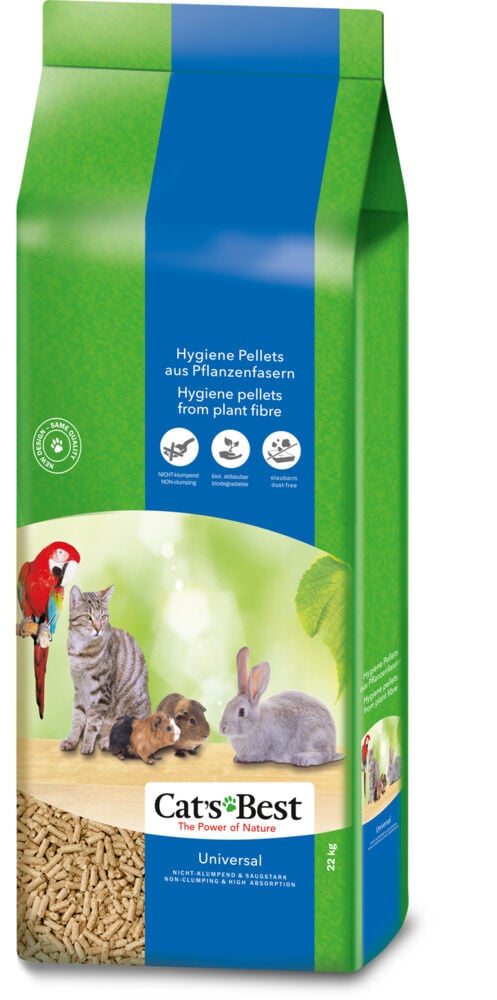 Cat's best Universal - Kattenbakvulling - Grof - 40 Liter Cat's best Universal - Kattenbakvulling - Grof - 40 Liter
