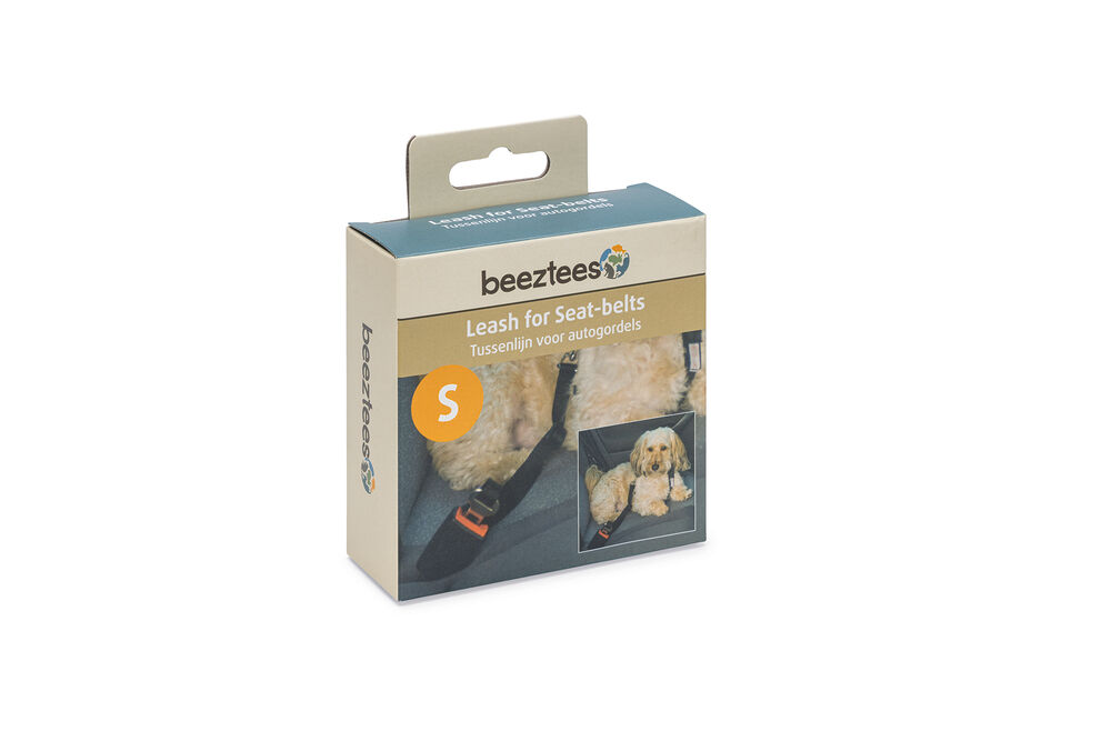 Beeztees - Autogordel - Hond - zwart - M Beeztees - Autogordel - Hond - zwart - M