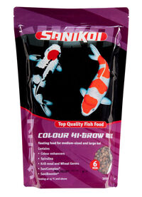 SaniKoi Colour Hi-Grow Mix 6mm - Vijvervissenvoer - 3 Liter