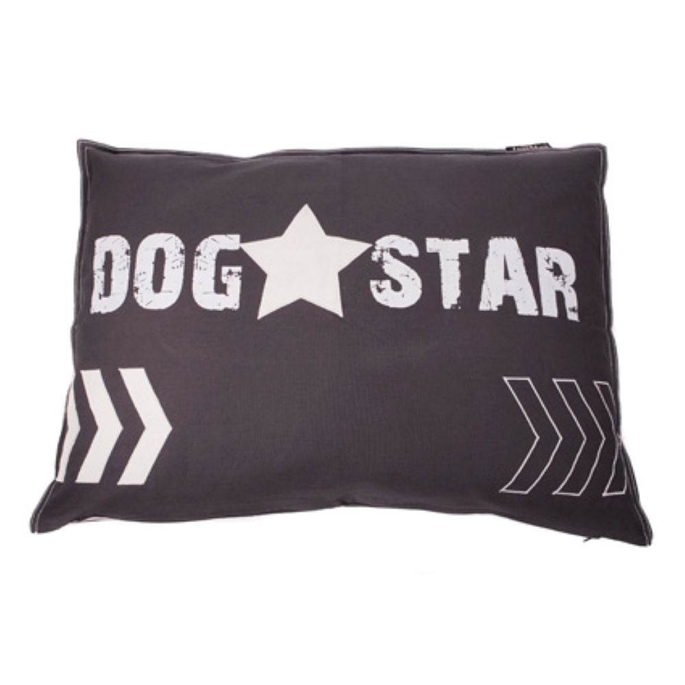 Lex & Max Dogstar - Hondenkussen - grijs - 15x70x100 cm Lex & Max Dogstar - Hondenkussen - grijs - 15x70x100 cm