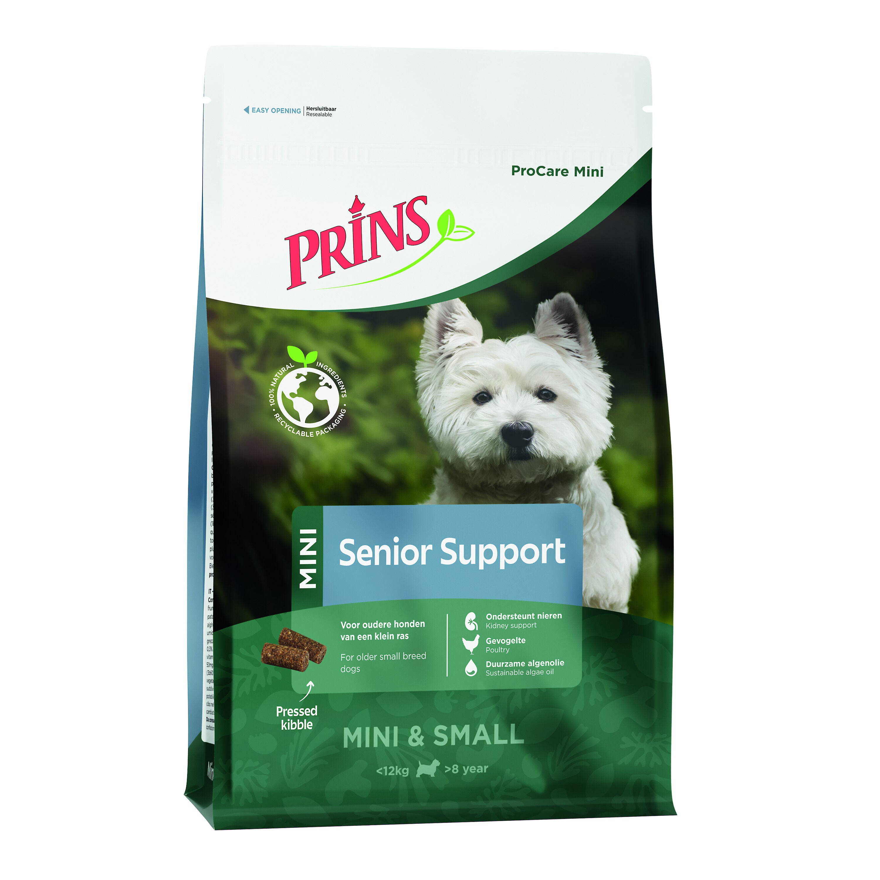 Prins Hondenvoer ProCare mini Senior Support - 3 Kilogram - gevogelte Prins Hondenvoer ProCare mini Senior Support - 3 Kilogram - gevogelte