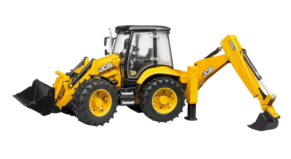 Bruder JCB 5CX eco - Auto - Geel