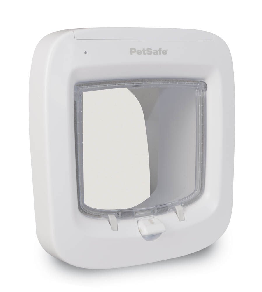 Petsafe - Kattenluik op microchip - Wit - 24x22x12.2 cm Petsafe - Kattenluik op microchip - Wit - 24x22x12.2 cm