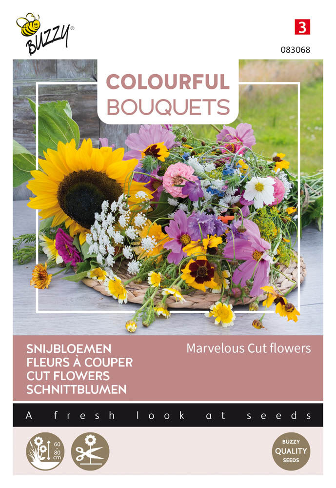 Buzzy Colourful Bouquets Marvelous Cut Flowers - Bloemzaden
