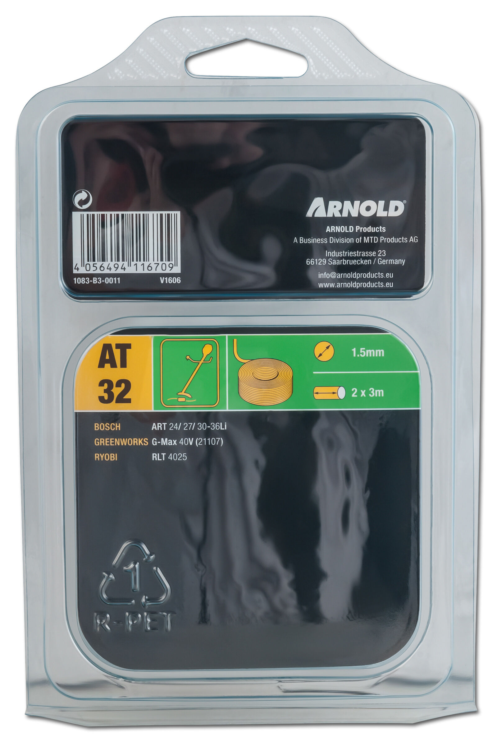 Arnold AT32 - Trimmerspoel - 300 cm