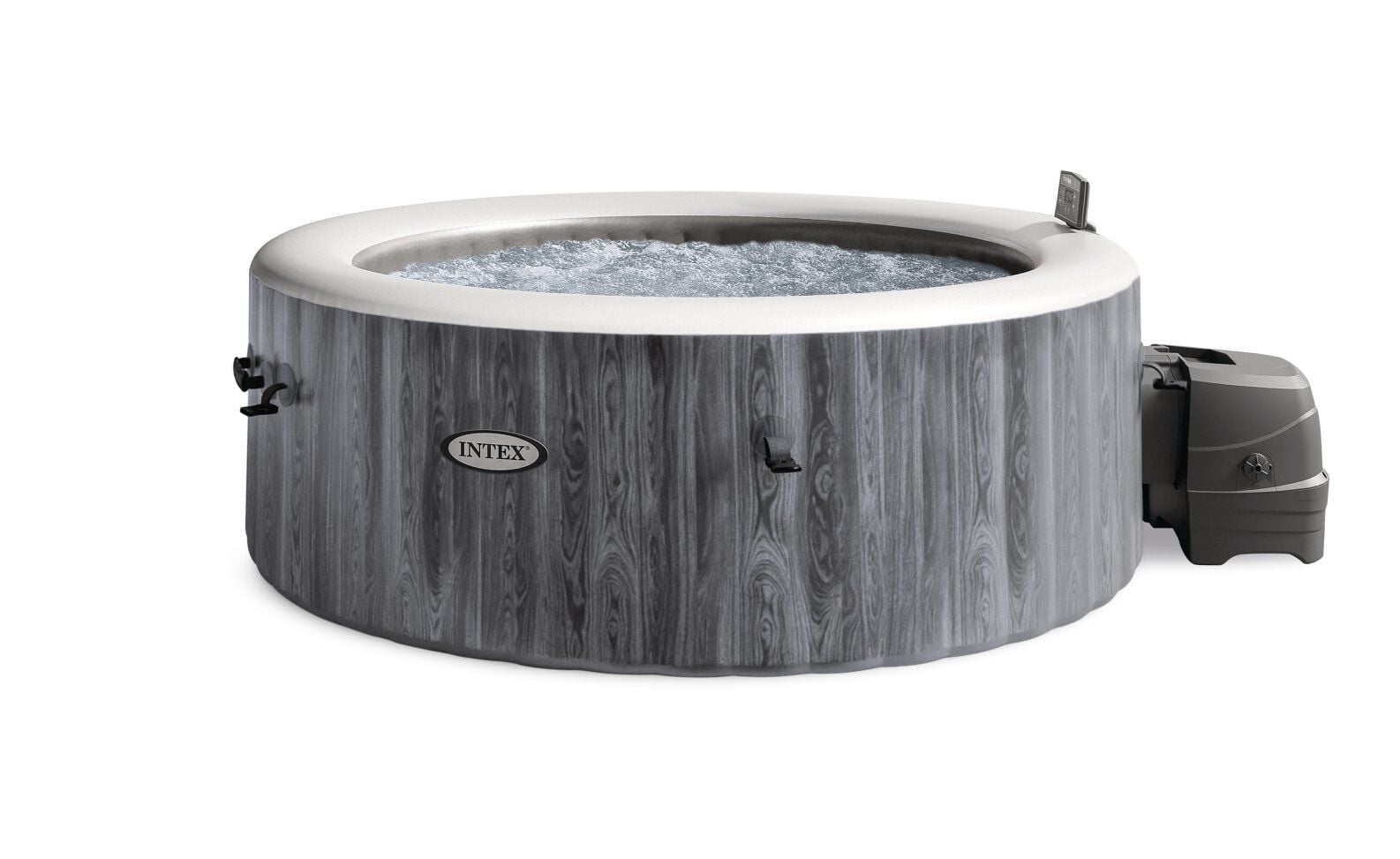 Intex PureSpa Greywood Deluxe - Spa - Grijs - 56x196196x71 cm - 196 cm