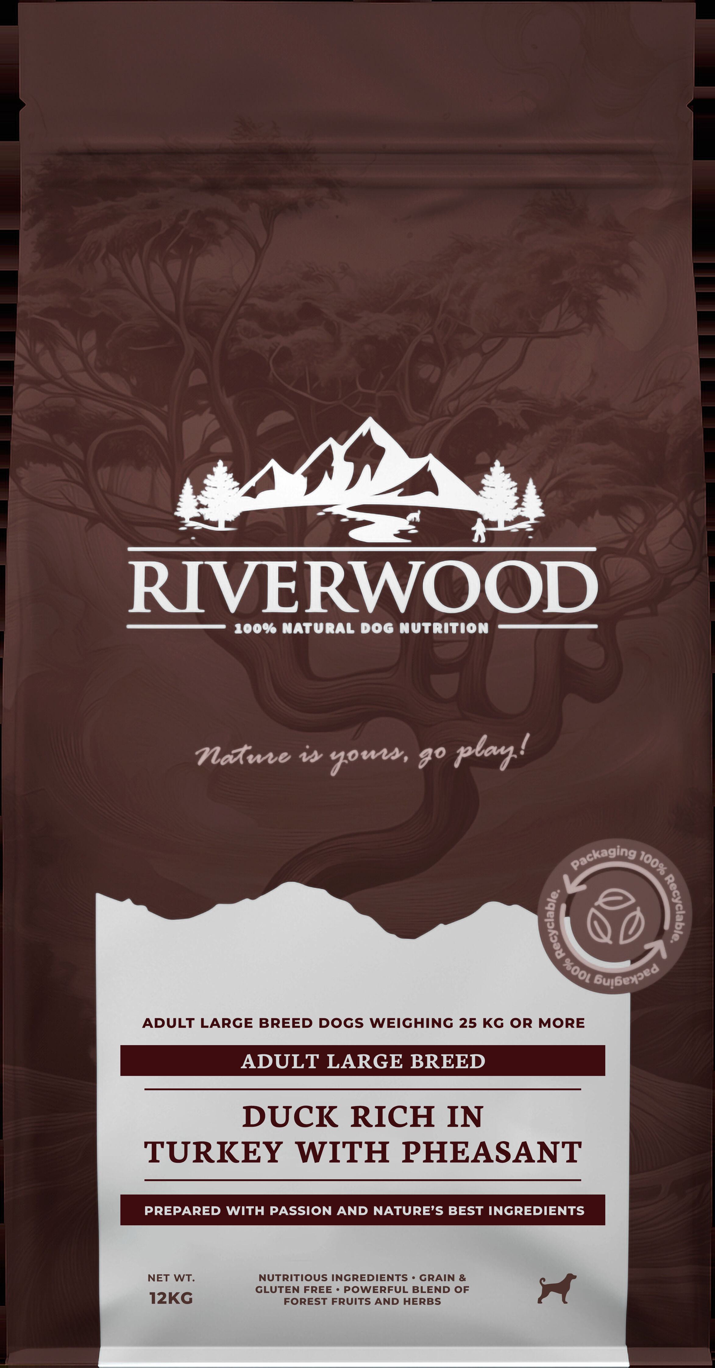 Riverwood Adult Large Breed - 12 Kilogram Riverwood Adult Large Breed - 12 Kilogram