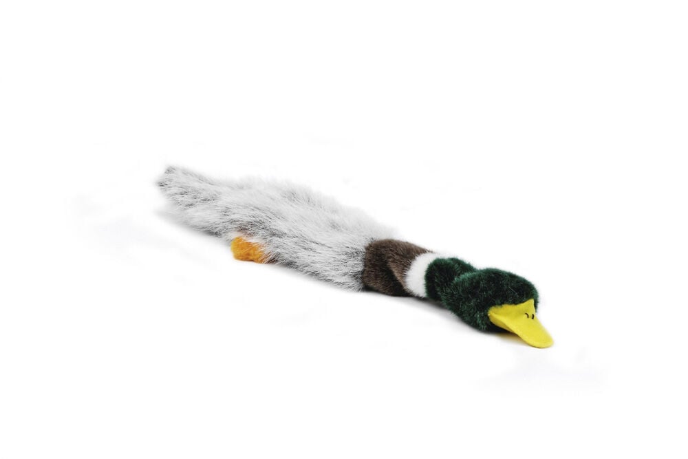 Beeztees Flatino Eend - Knuffel - Hondenspeelgoed - multi - 3x10x11 cm - M Beeztees Flatino Eend - Knuffel - Hondenspeelgoed - multi - 3x10x11 cm - M