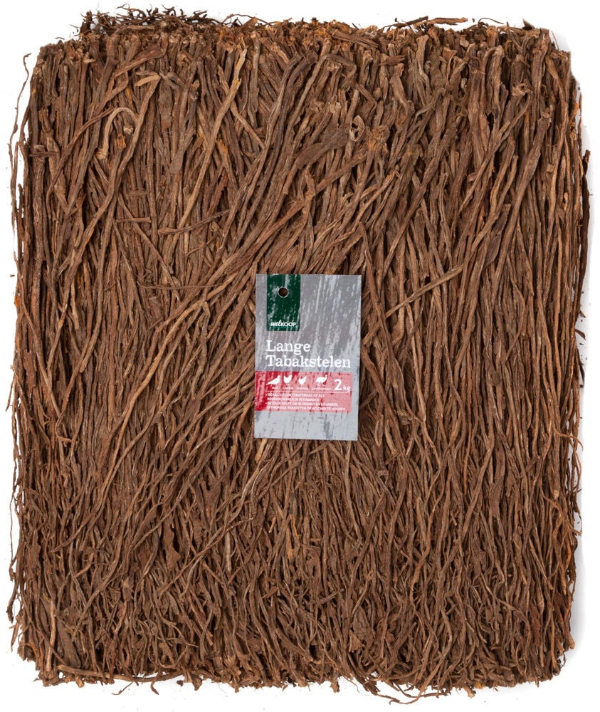 Welkoop Lange Tabakstelen - 2 Kilogram - Bruin - 43x31x8 cm