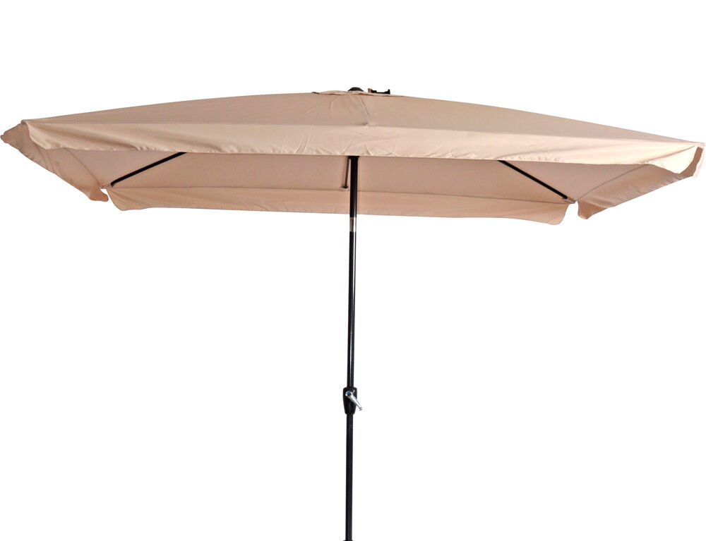 Lesli Living Libra - Parasol - Ecru - 1x200x300 cm Lesli Living Libra - Parasol - Ecru - 1x200x300 cm