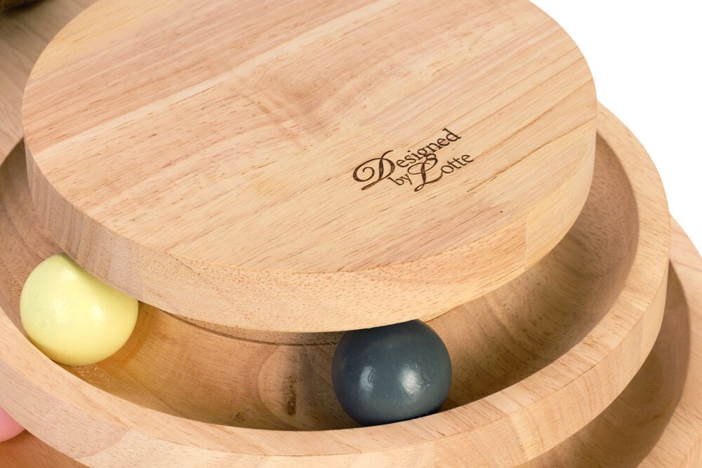 Designed by Lotte Inez - Krabpaal - Naturel - 38x38x47.5 cm