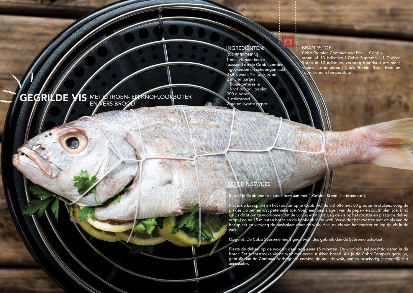 Koken op jouw Cobb - Kookboek