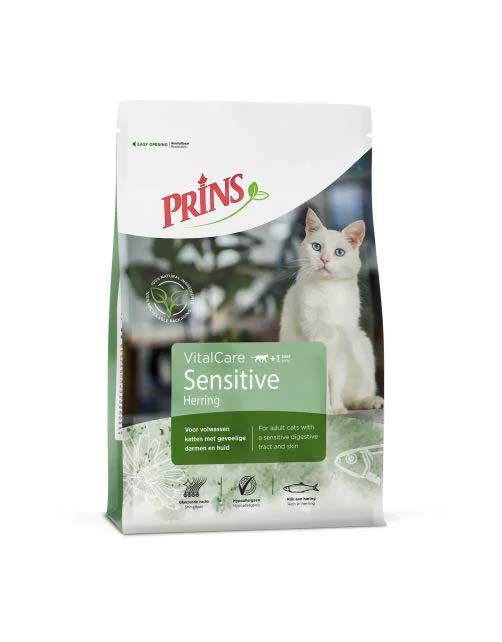 Prins Vital Care Sensitive - Kattenvoer - 1.5 Kilogram - vis Prins Vital Care Sensitive - Kattenvoer - 1.5 Kilogram - vis