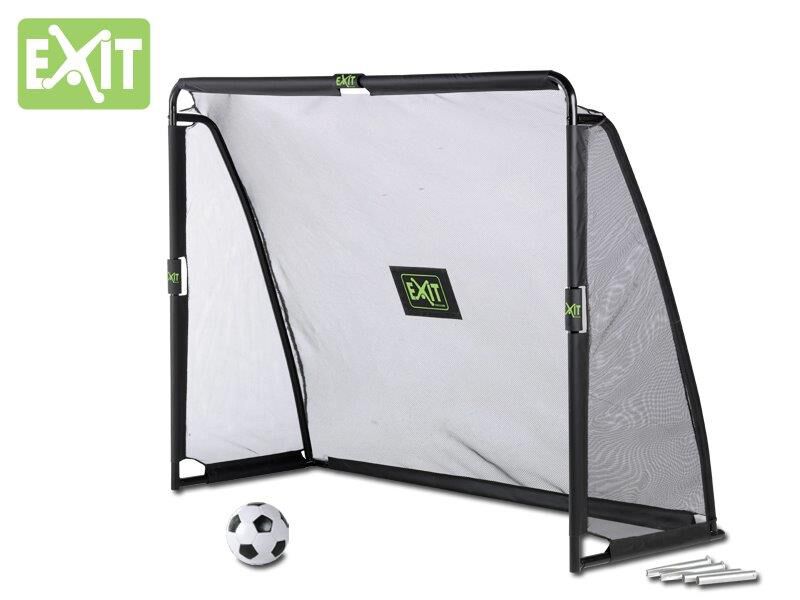 EXIT Coppa - voetbalgoal - Zwart - Staal