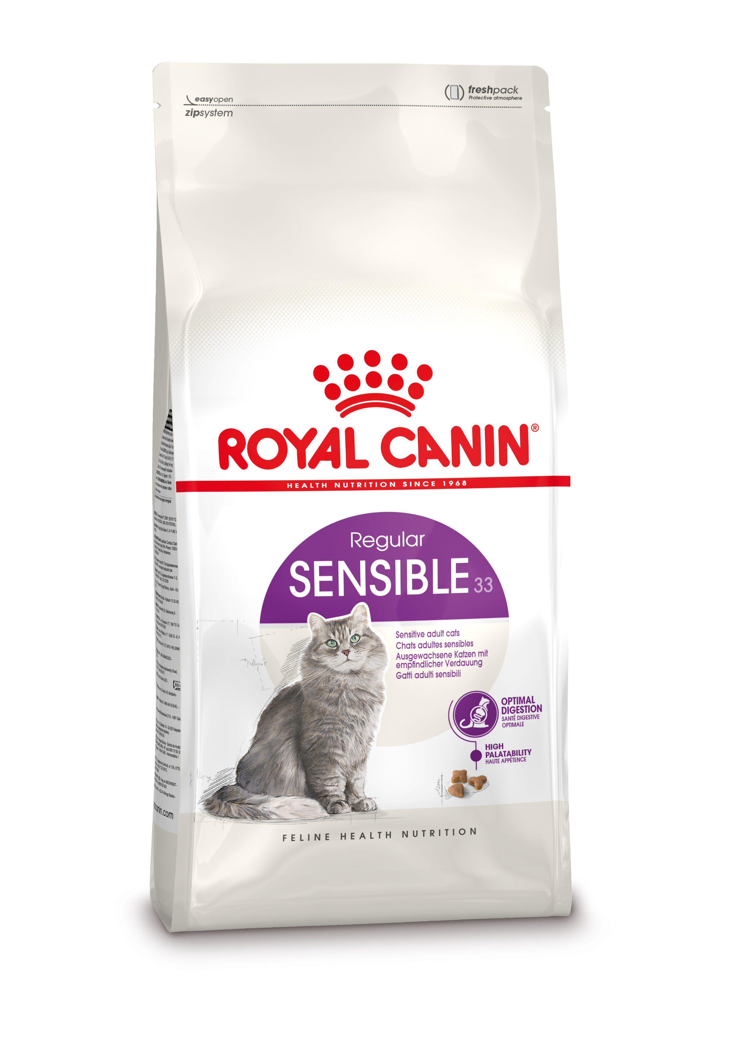 Royal Canin Sensible 33 - Kattenvoer - 2 Kilogram - Gevogelte