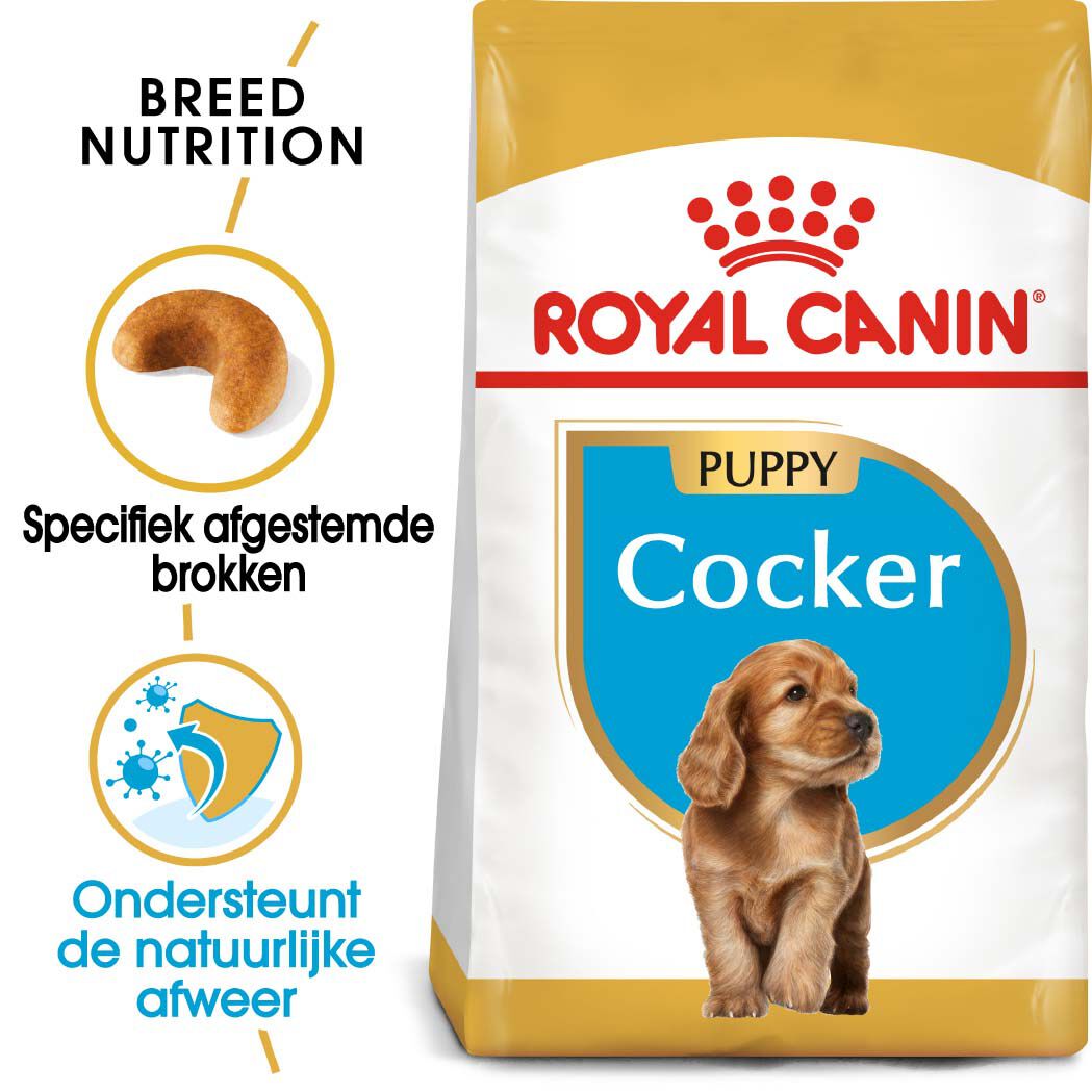 Royal Canin Cocker Puppy - Hondenvoer - 3 Kilogram - gevogelte