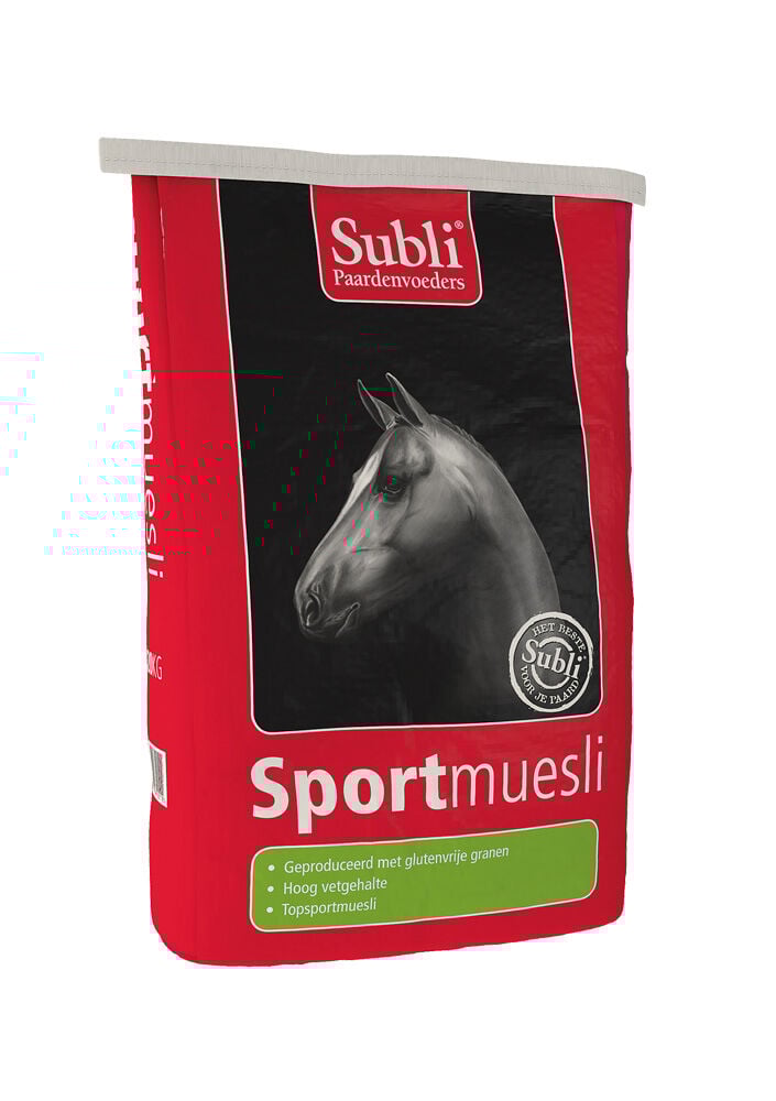 Subli Muesli - Sport/ Prestatie - Paardenvoer - 15 Kilogram - Zak Subli Muesli - Sport/ Prestatie - Paardenvoer - 15 Kilogram - Zak