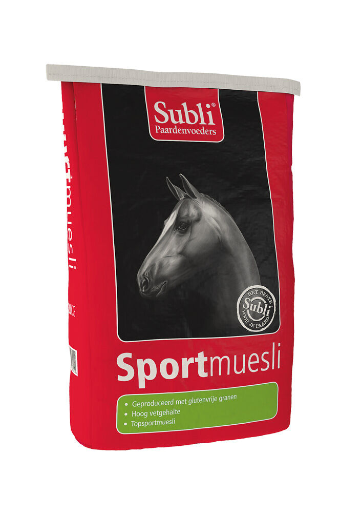 Subli Muesli - Sport/ Prestatie - Paardenvoer - 15 Kilogram - Zak
