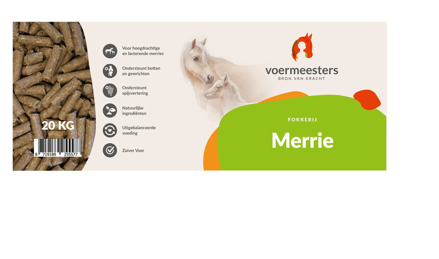 Voermeesters Merrie - Fokkerij - 20 Kilogram - Zak