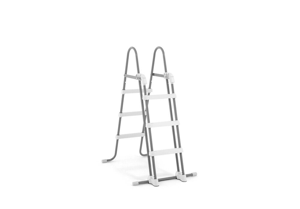 Intex 91/107cm - Ladder - Grijs - 107x29x50 cm Intex 91/107cm - Ladder - Grijs - 107x29x50 cm