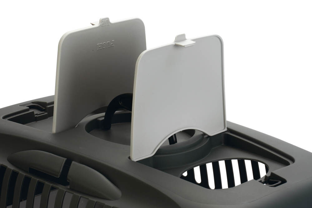 Stefanplast Gulliver 3 - Reismand - Donkergrijs Grijs - 38x40x61 cm