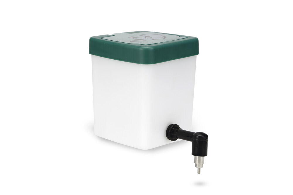 Olba Drinkfles - met klapdeksel - Wit - 10.9x9.3x9.3 cm Olba Drinkfles - met klapdeksel - Wit - 10.9x9.3x9.3 cm
