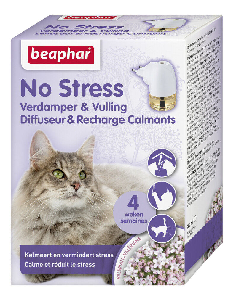Beaphar - No Stress Verdamper & Vulling kat Beaphar - No Stress Verdamper & Vulling kat
