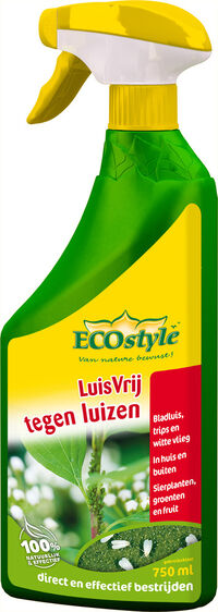 ECOstyle LuisVrij gebruiksklaar - Tegen luizen - kant-en-klare vloeistof - 750 Milliliter - Kant-en-klare vloeistof