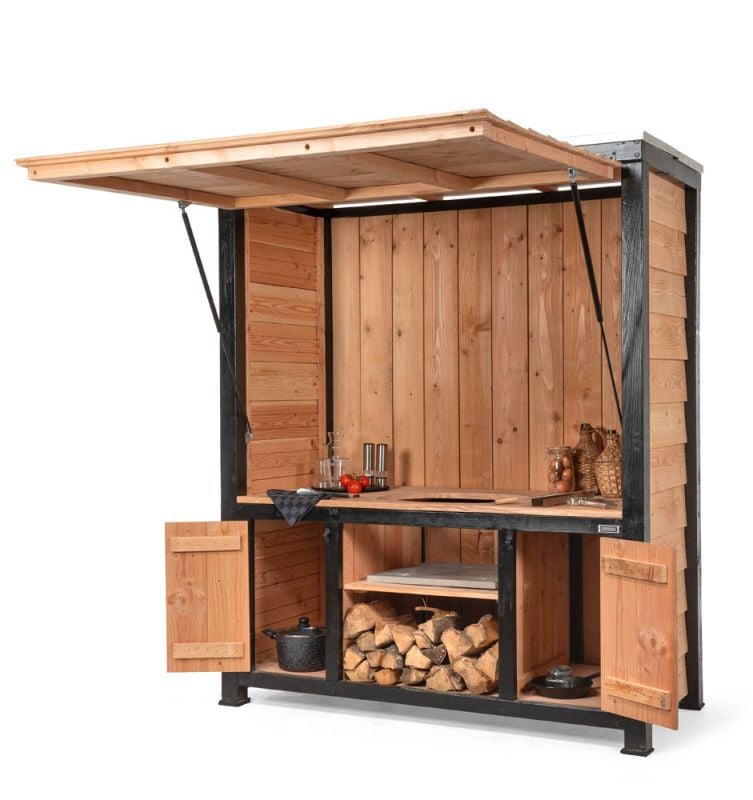 Volente Cody - Buitenkeuken - Bruin - 1x190x90 cm