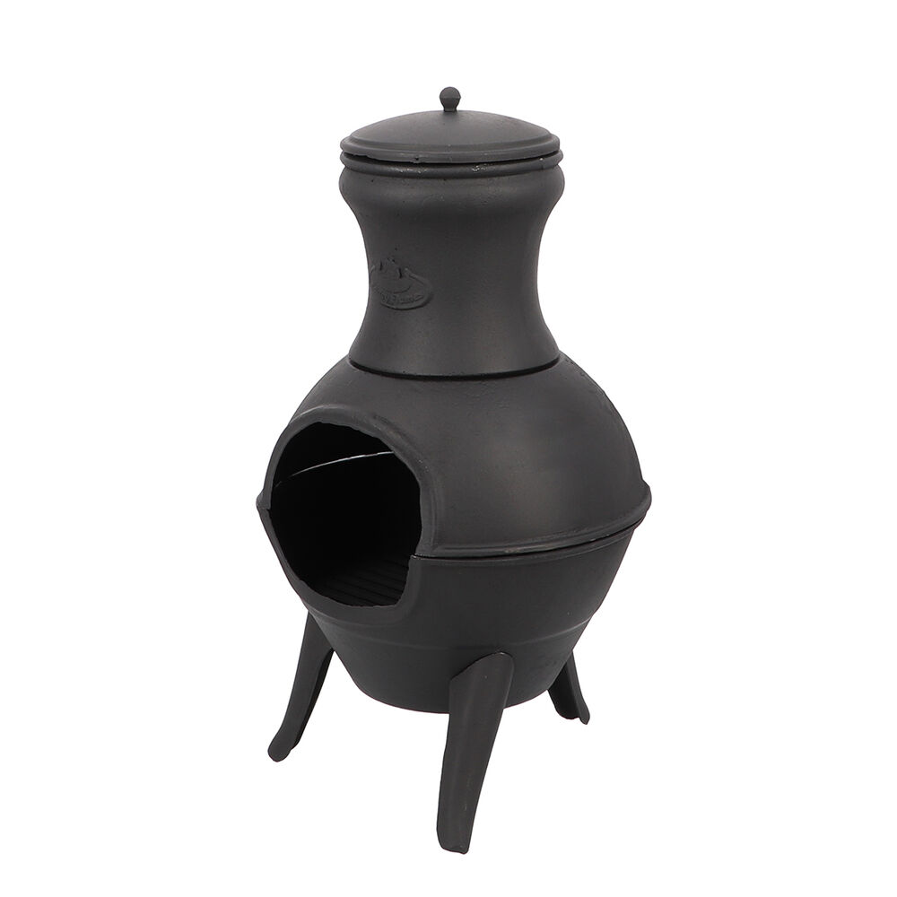 Fancy Flames - Tuinhaard - Zwart - Gietijzer