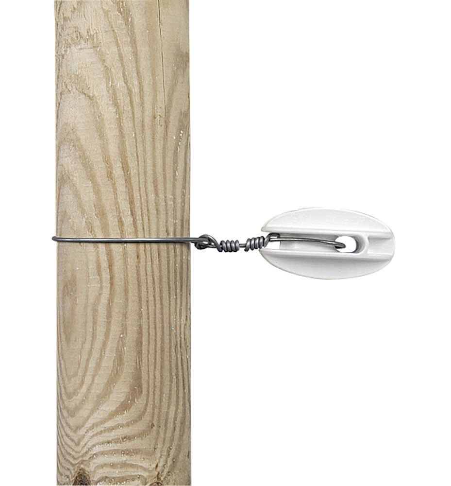 Gallagher Hoekisolator S versterkt - 11 cm - 5 Stuks - Wit - 18 cm Gallagher Hoekisolator S versterkt - 11 cm - 5 Stuks - Wit - 18 cm