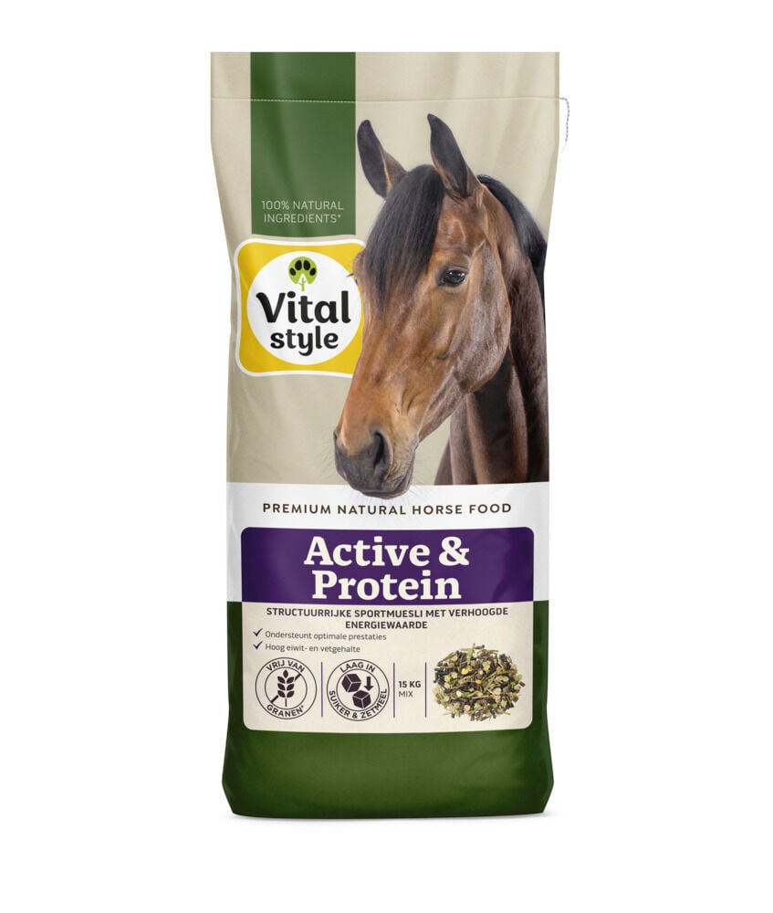 Vitalstyle Active & Protein Muesli - Paardenvoer