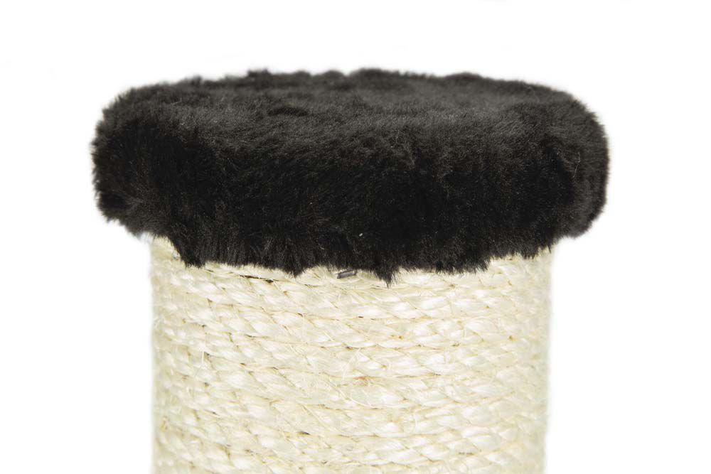 Beeztees Gina  - Krabpaal - Zwart - 62x34x35 cm