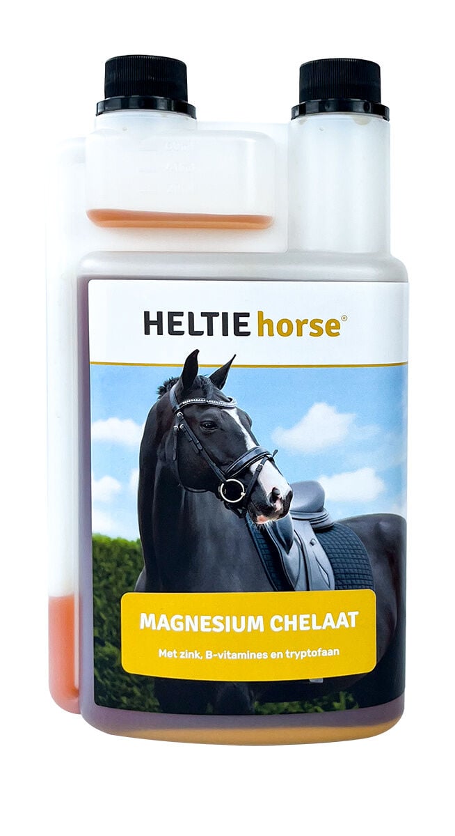 Heltie horse Vloeibaar Magnesium Chelaat Supplement - Paard Heltie horse Vloeibaar Magnesium Chelaat Supplement - Paard