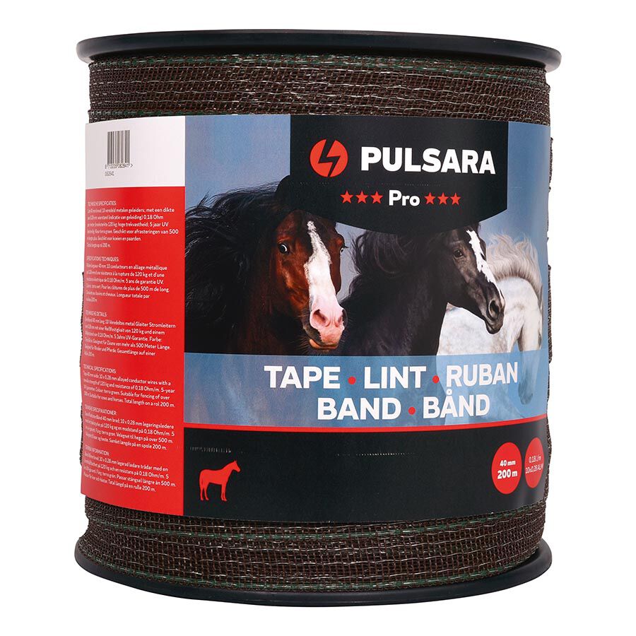 Pulsara Pro - Schriklint - 21 cm - 200 Meter - Bruin - 4 cm - 20000 cm Pulsara Pro - Schriklint - 21 cm - 200 Meter - Bruin - 4 cm - 20000 cm