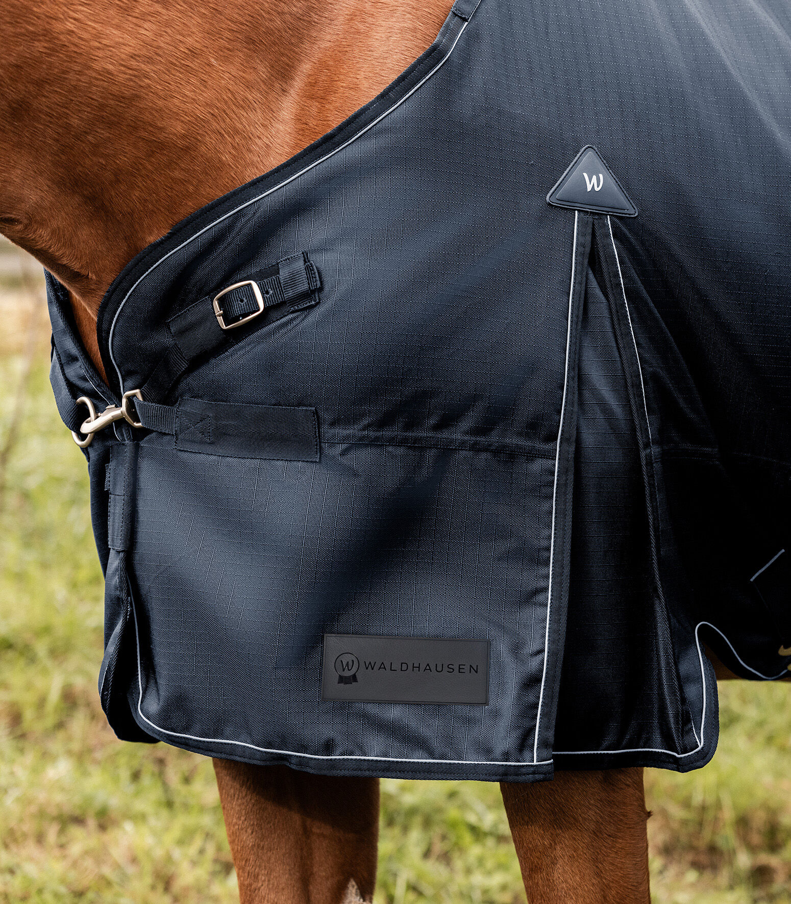 Waldhausen Scandic Light - Winterdeken - Paardendeken - Blauw - 165/215