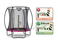EXIT Silhouette - Trampoline - Roze - 183 cm