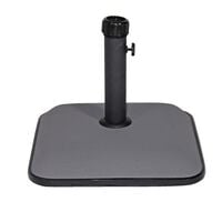 Lesli Living - Parasolvoet - 25kg - Grijs - 1x45x8 cm