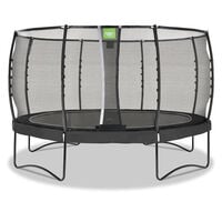 EXIT Allure Premium - Trampoline - Zwart - 427 cm