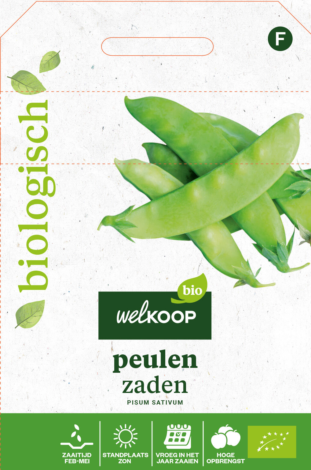 Welkoop Bio - Peulen Zaden - 50 Gram Welkoop Bio - Peulen Zaden - 50 Gram