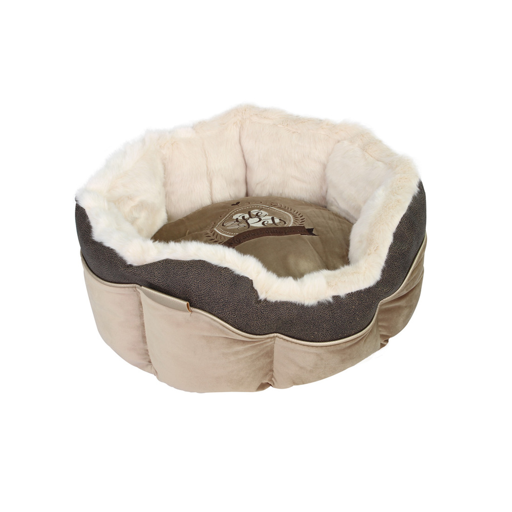 Happy-House Cute - Hondenmand - taupe - 21x46x46 cm - Klein