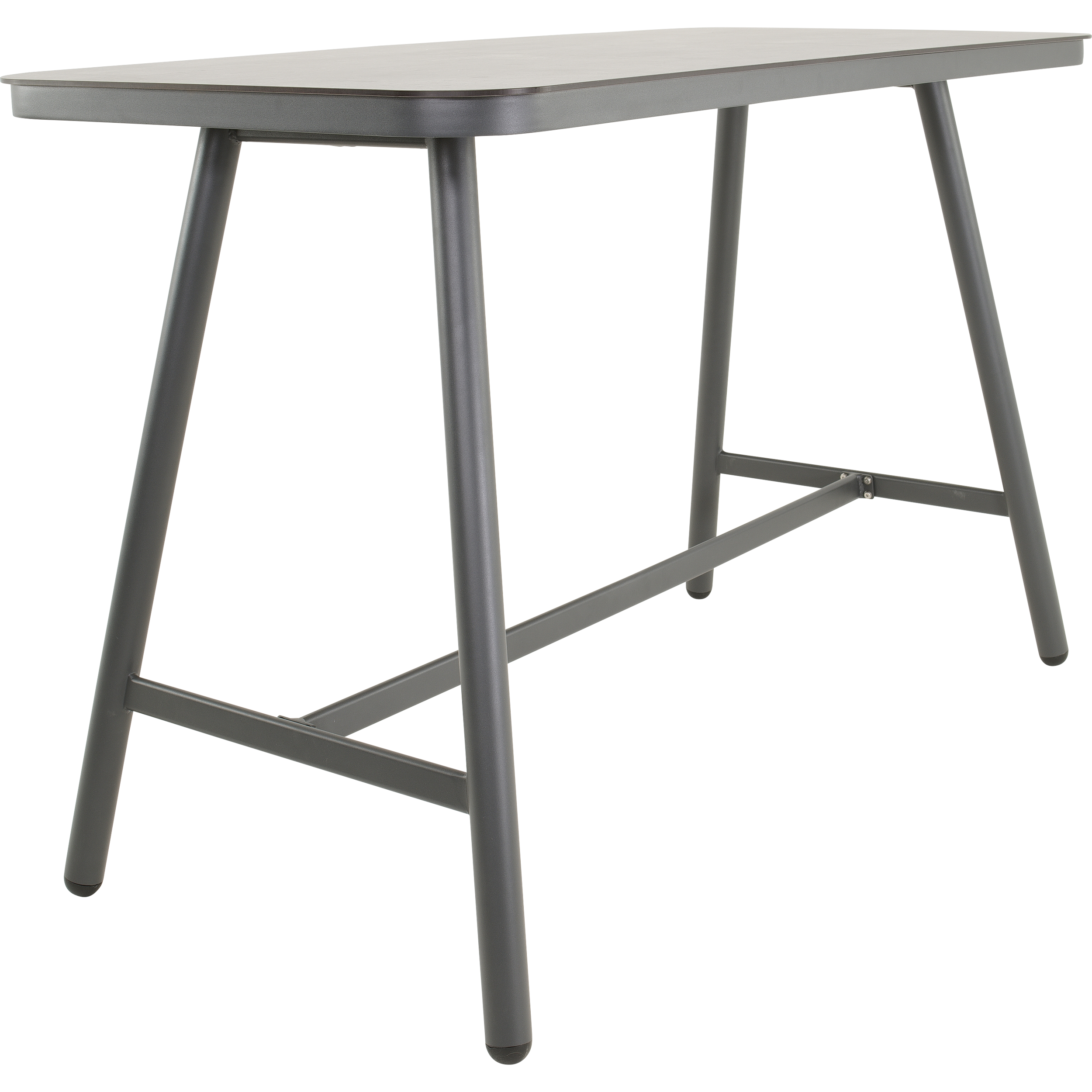 Lesli Living Milazzo - Bartafel - Antraciet - 100x75x150 cm