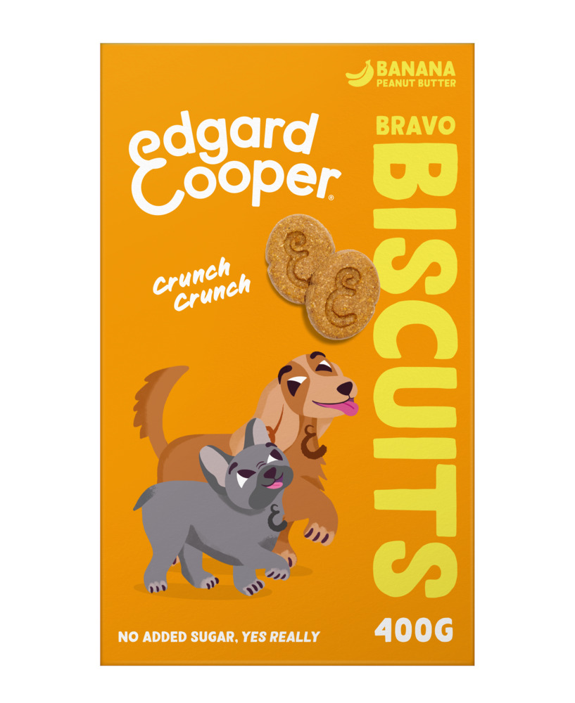 Edgard en Cooper Biscuit Adult - Hondensnack - 400 Gram - mix Edgard en Cooper Biscuit Adult - Hondensnack - 400 Gram - mix