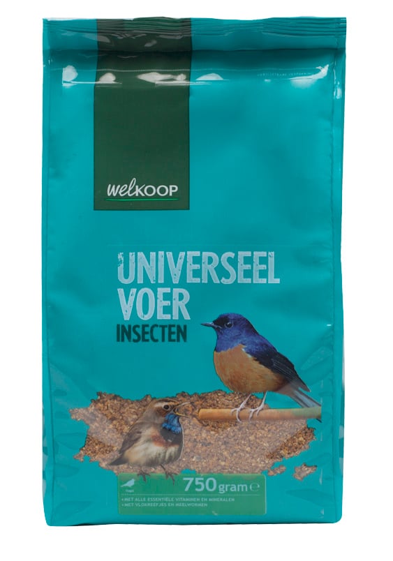Welkoop Universeelvoer insect - 750 Gram - Insecten