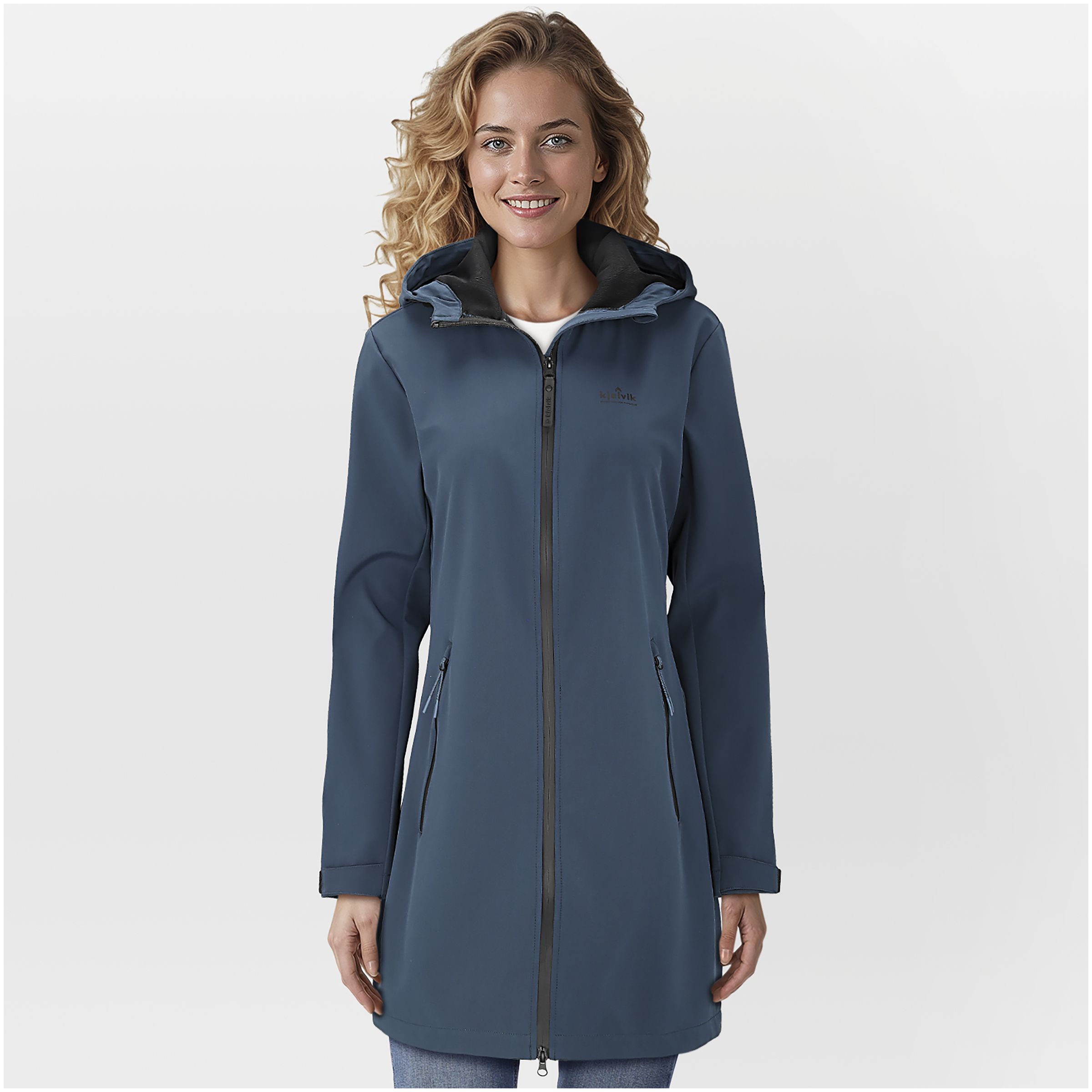 Kjelvik Ines - Softshell jas - Donkerblauw - 36