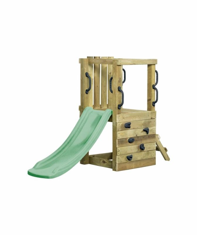 Swing king Irma Small - Speeltoren - pastelgroen - Hout