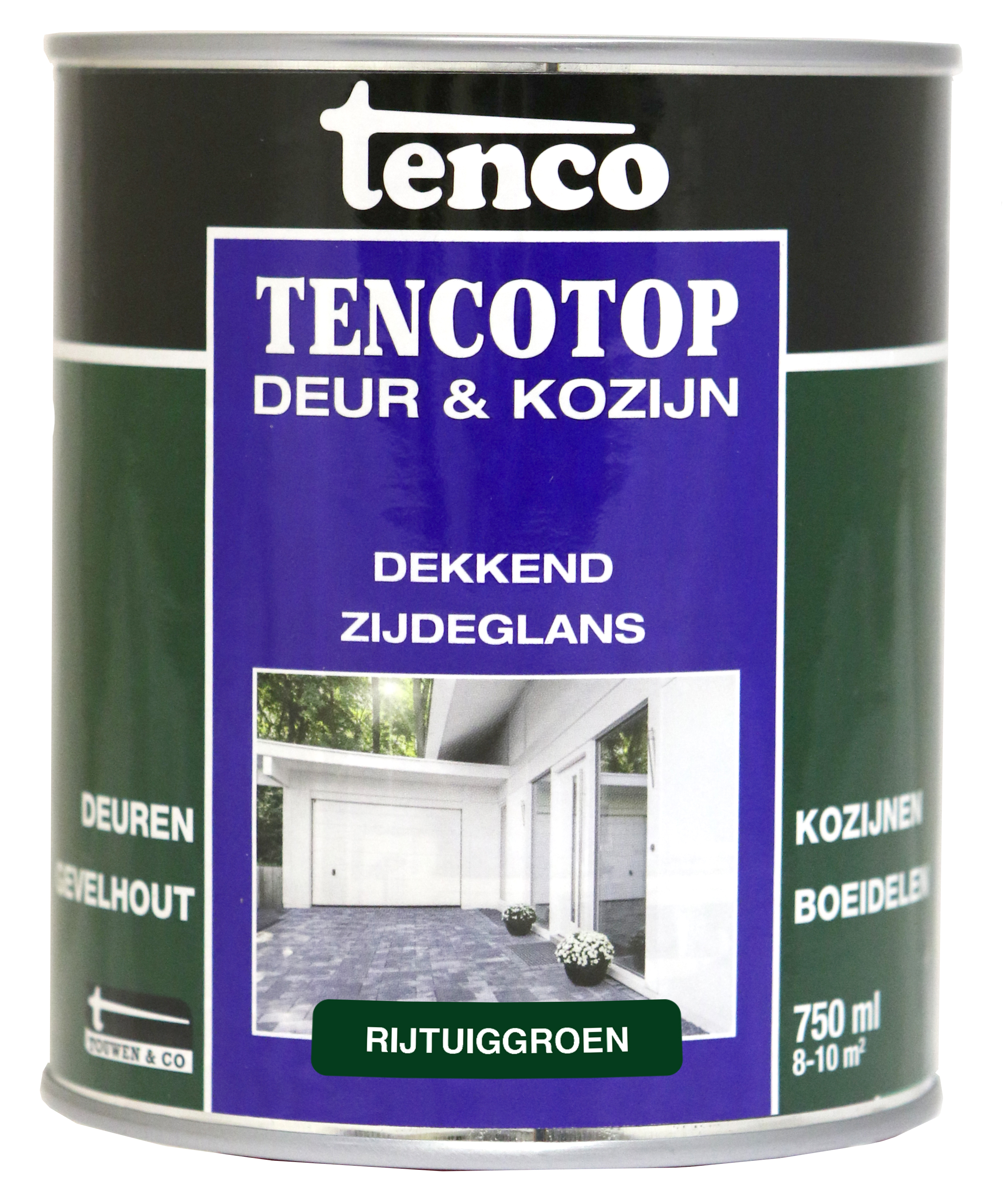 Tenco - Tencotop Houtbescherming - 750 Milliliter - Rijtuiggroen